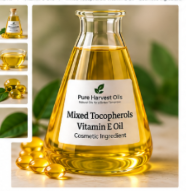 Pure Harvest Oils Natural Vitamin E Oil Tocopherol Cosmetic Grade